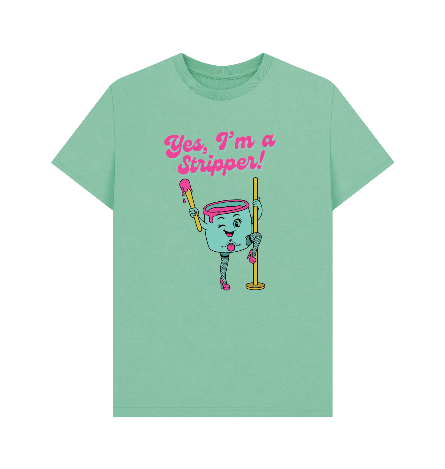 Peppermint Printed T-shirt Front