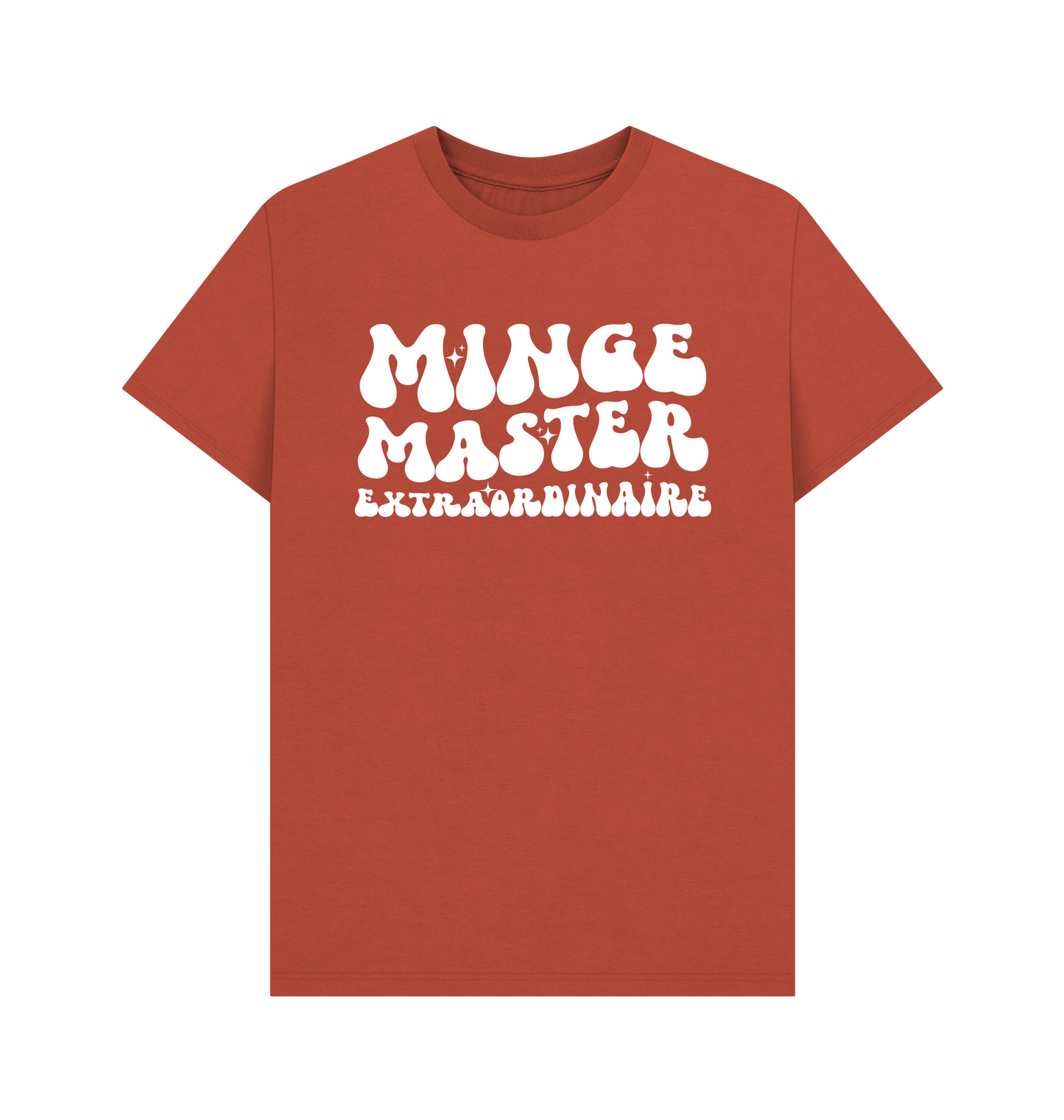 Rust Printed T-shirt Front