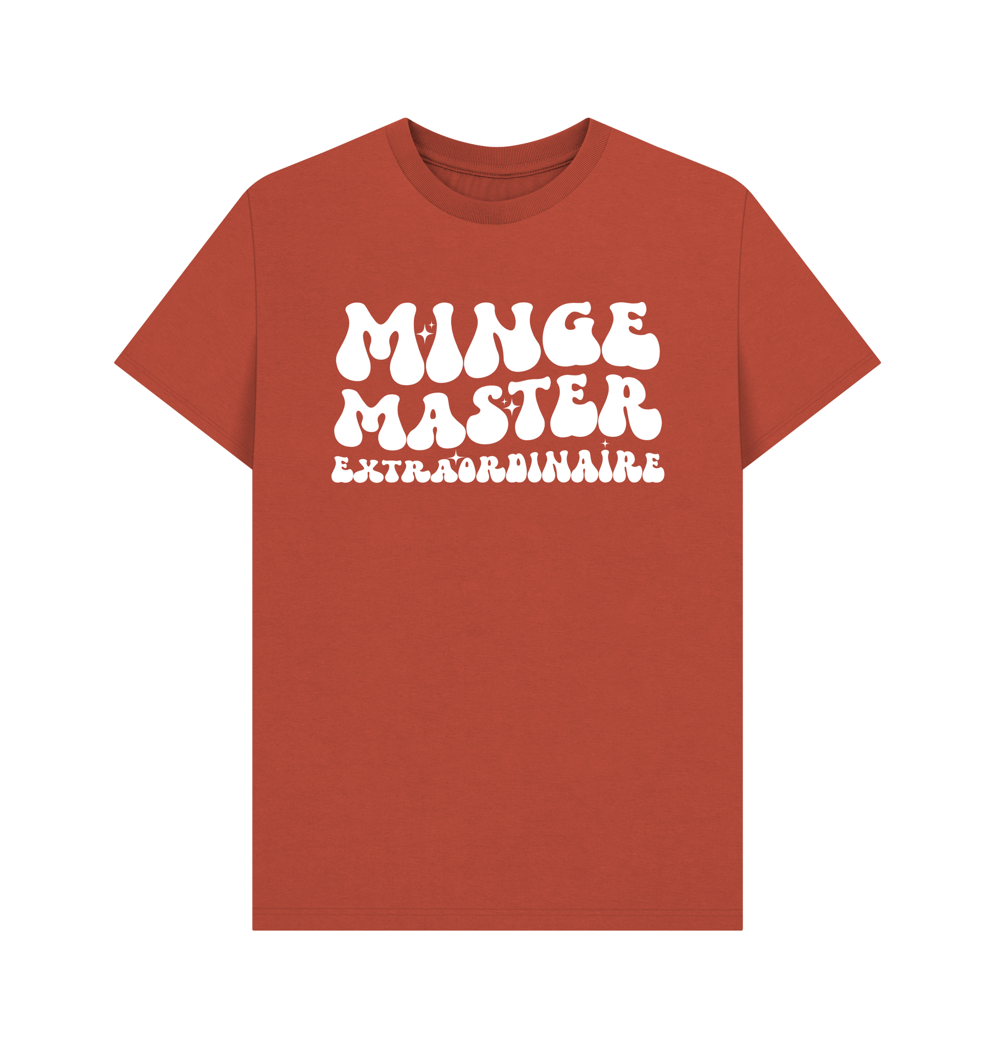 Rust Printed T-shirt Front