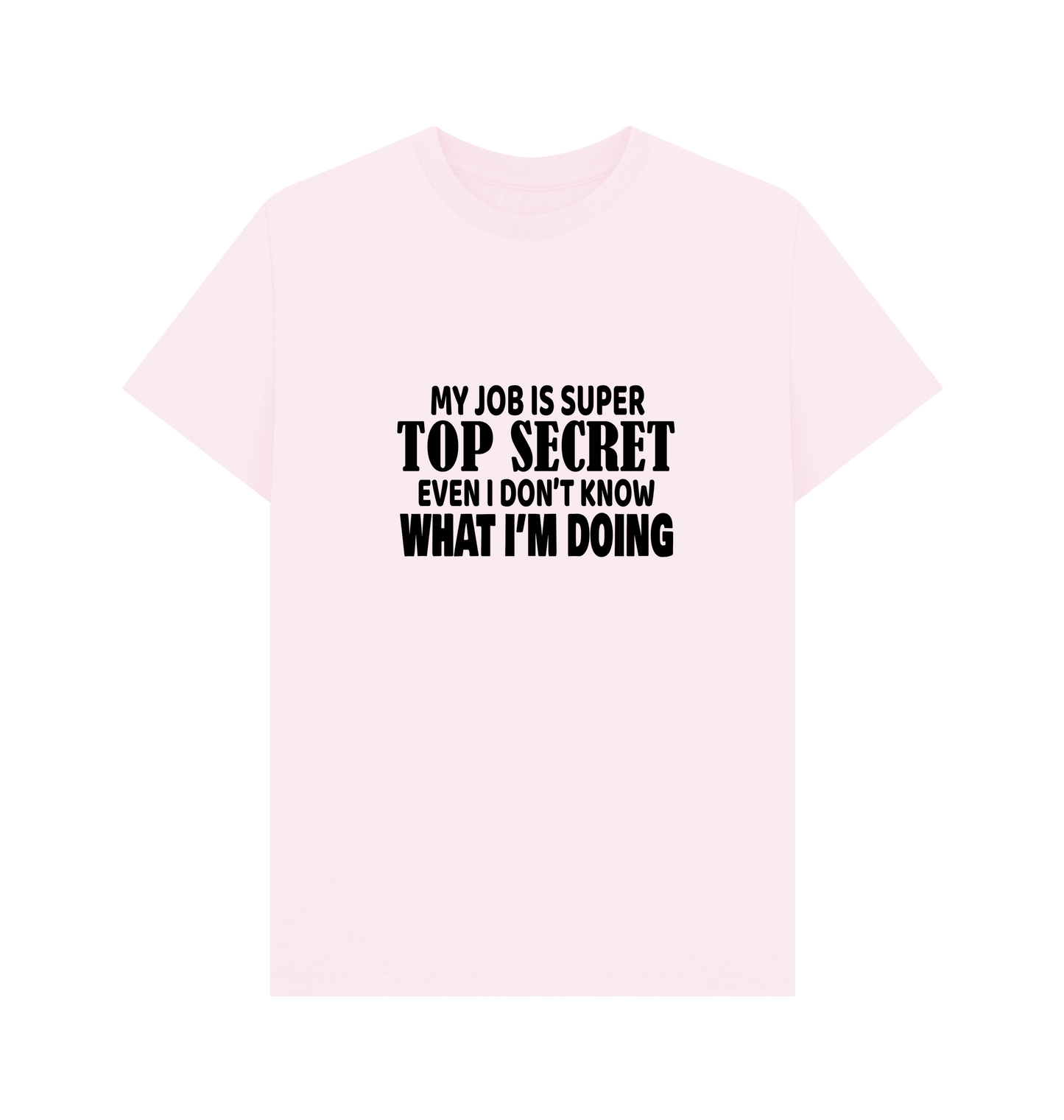 Pink Printed T-shirt Front