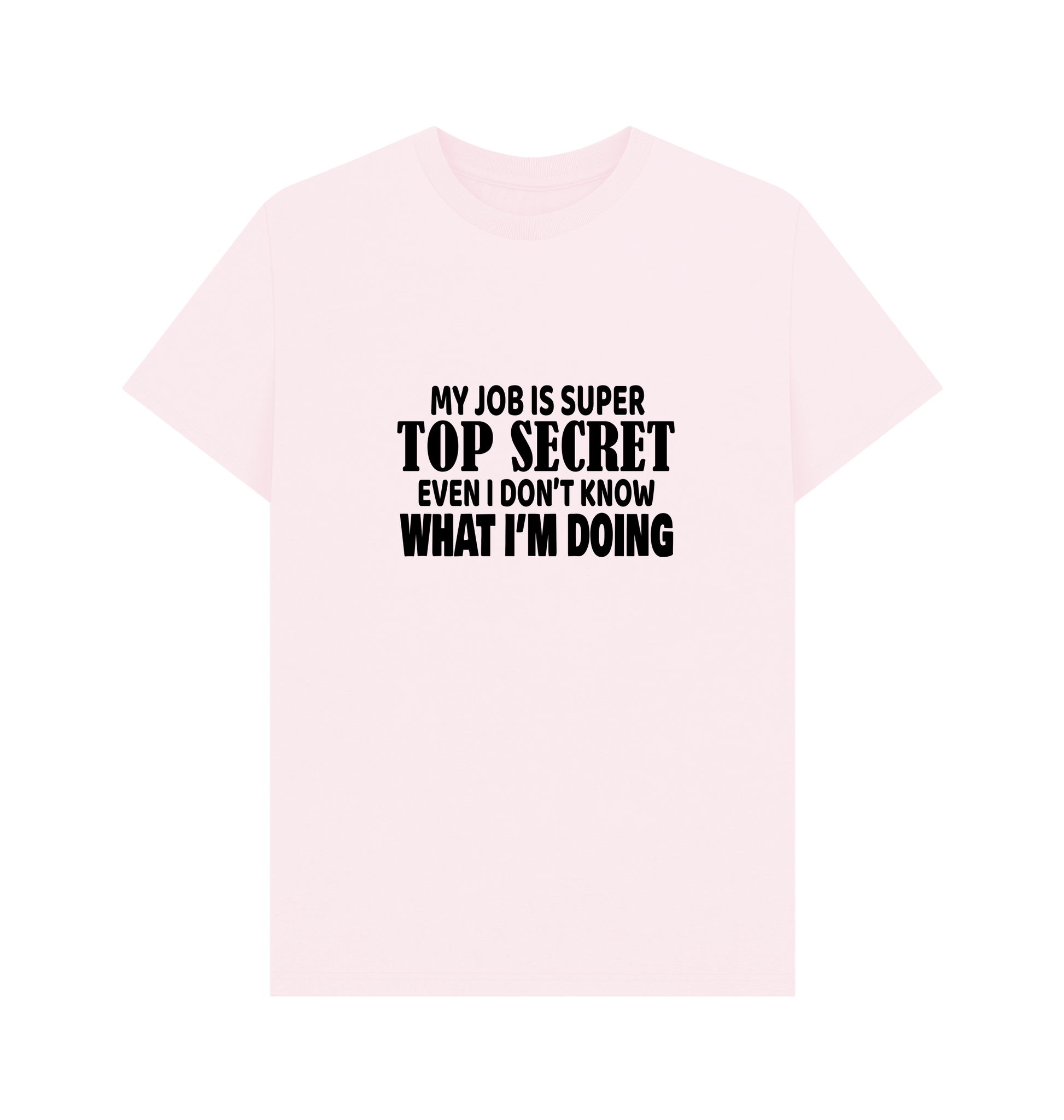 Pink Printed T-shirt Front