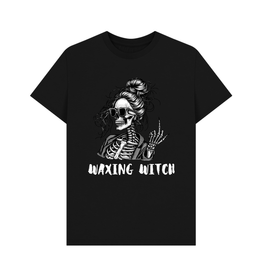 Black Printed T-shirt Front