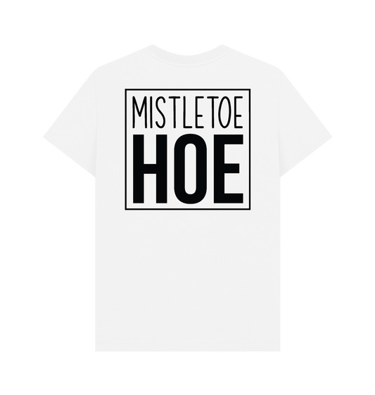 White Printed T-shirt Back