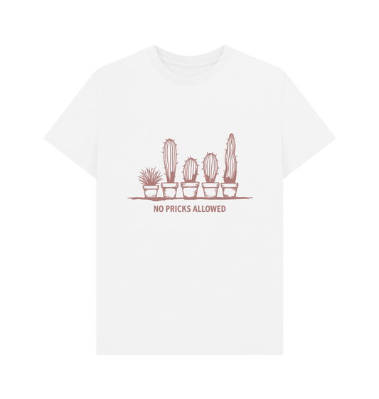 White Printed T-shirt Front