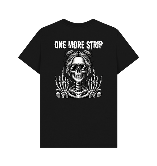 Black Printed T-shirt Back