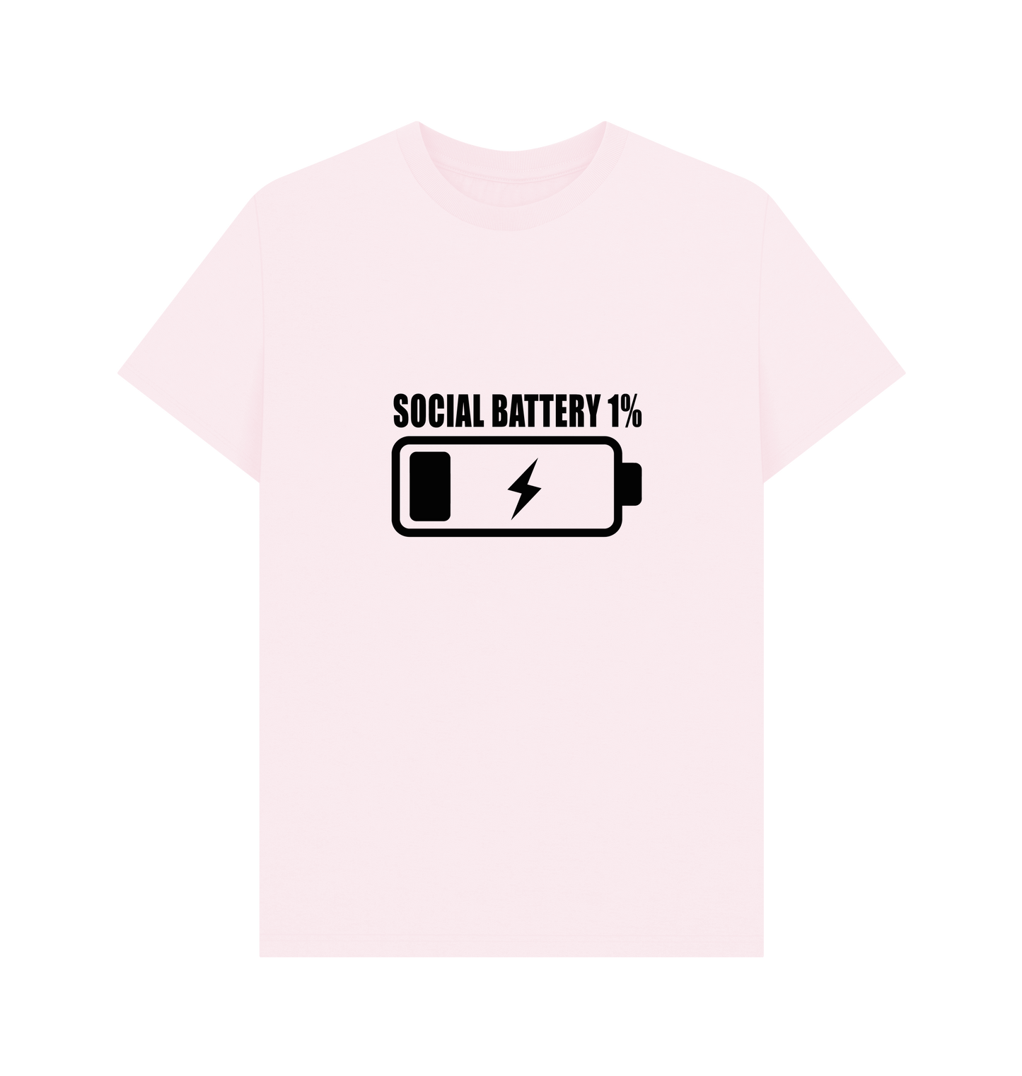 Pink Printed T-shirt Front