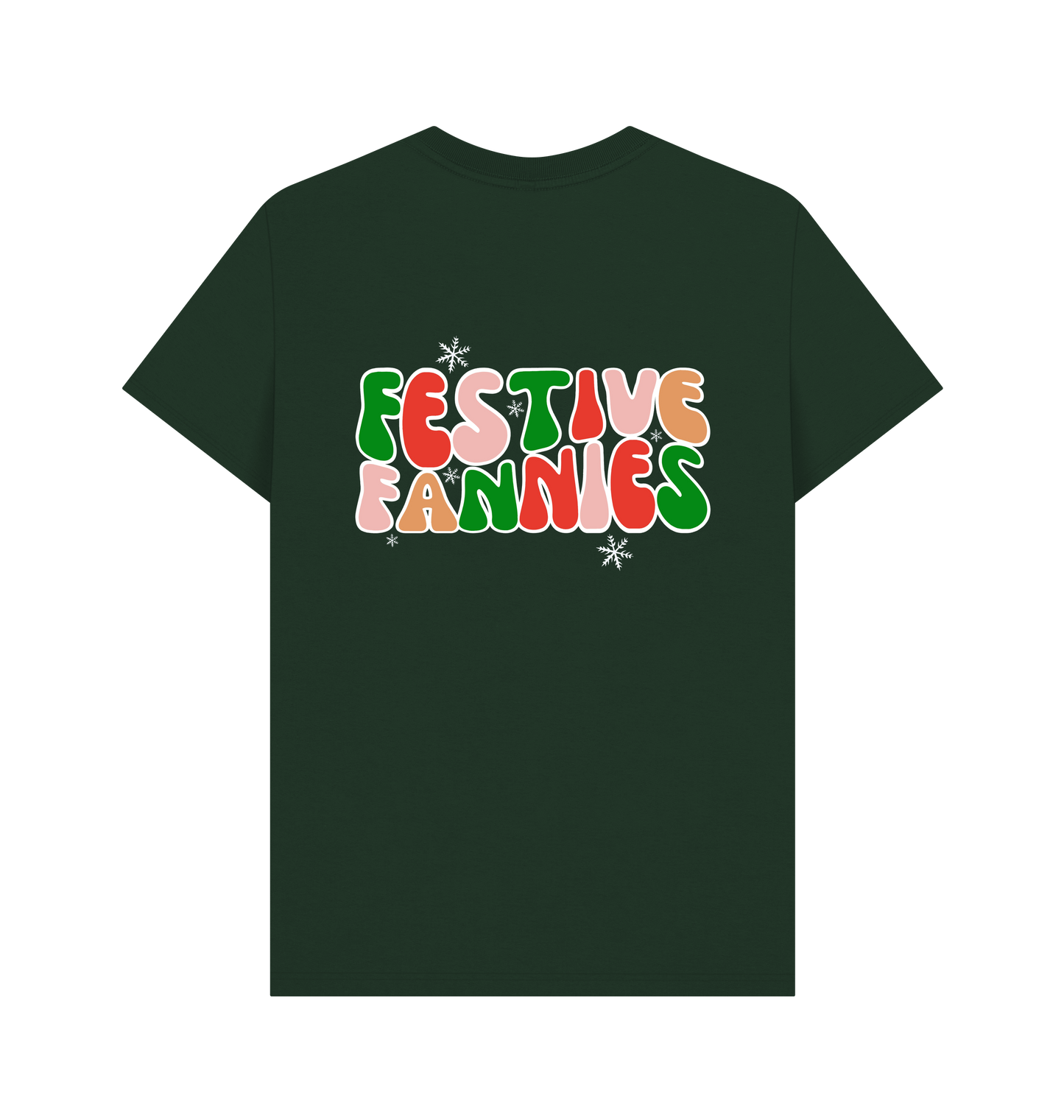 Evergreen Printed T-shirt Back