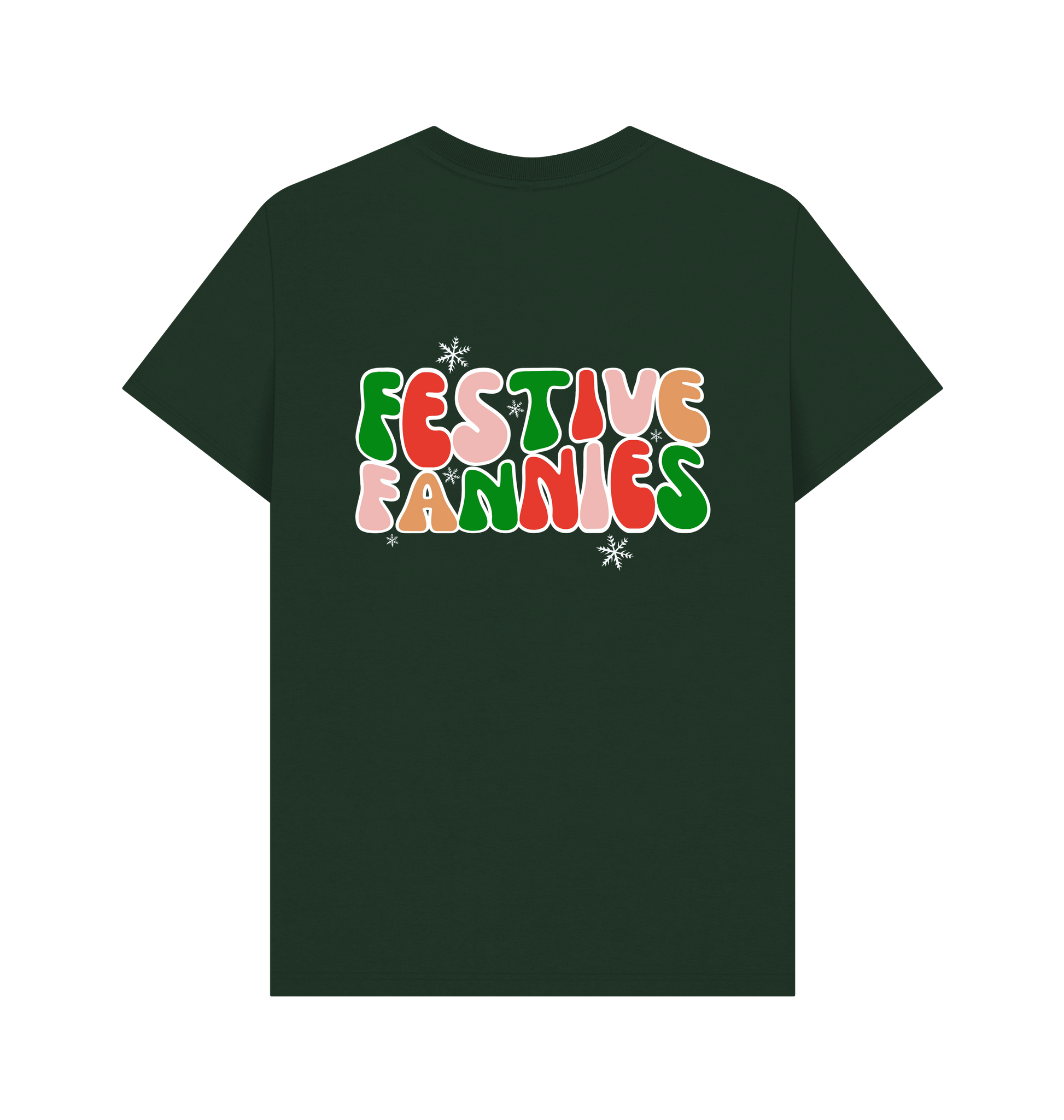 Evergreen Printed T-shirt Back