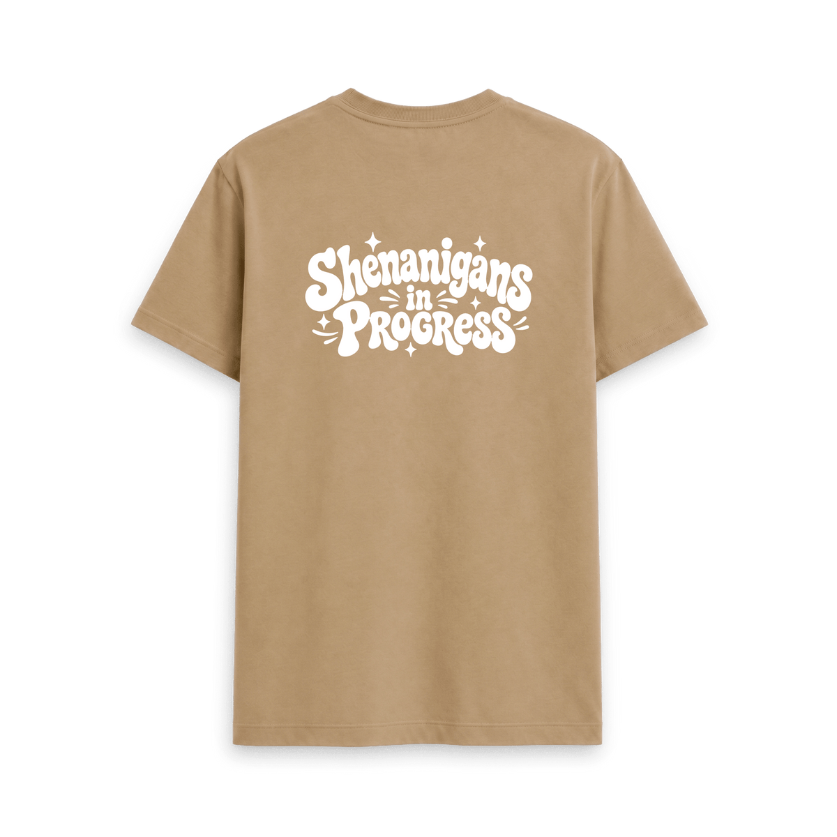 Sand Printed T-shirt Back