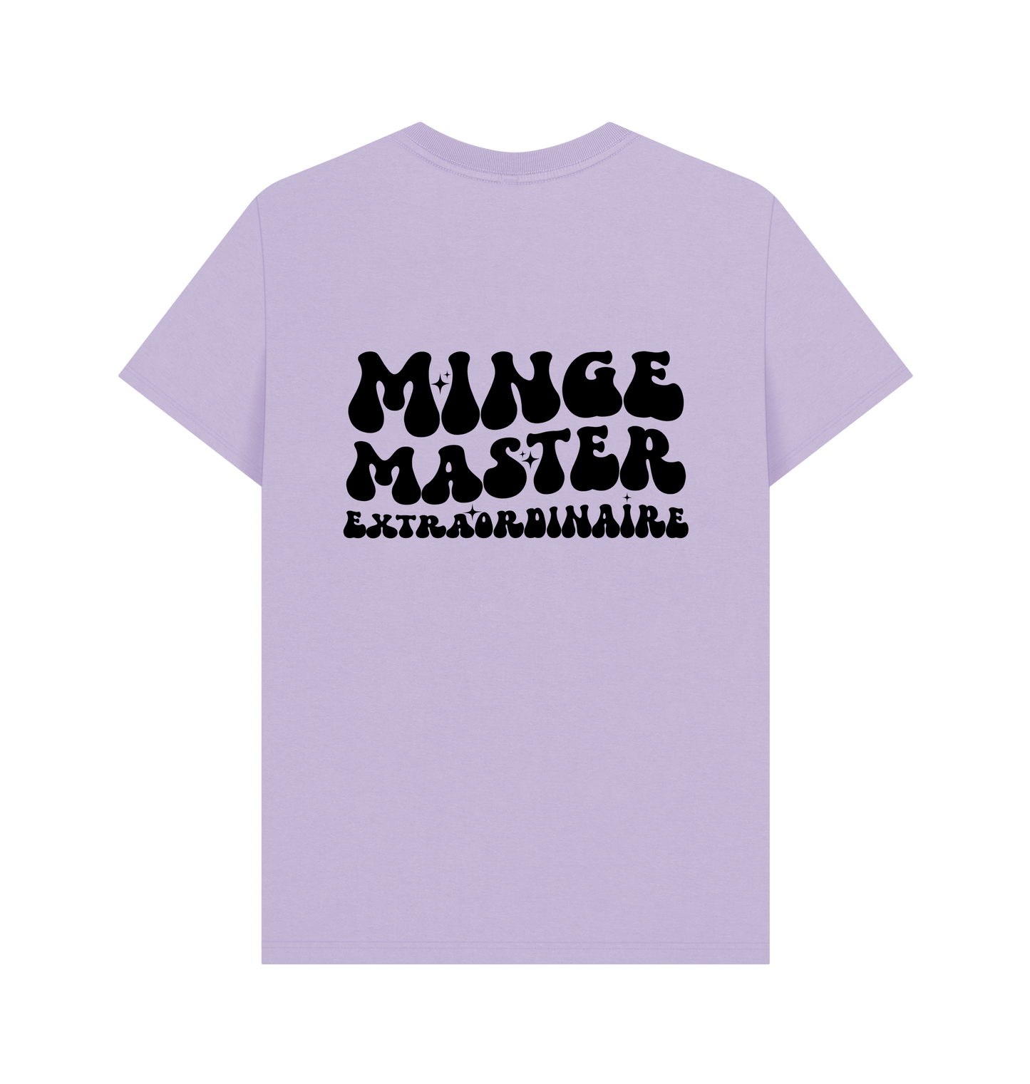 Lilac Printed T-shirt Back