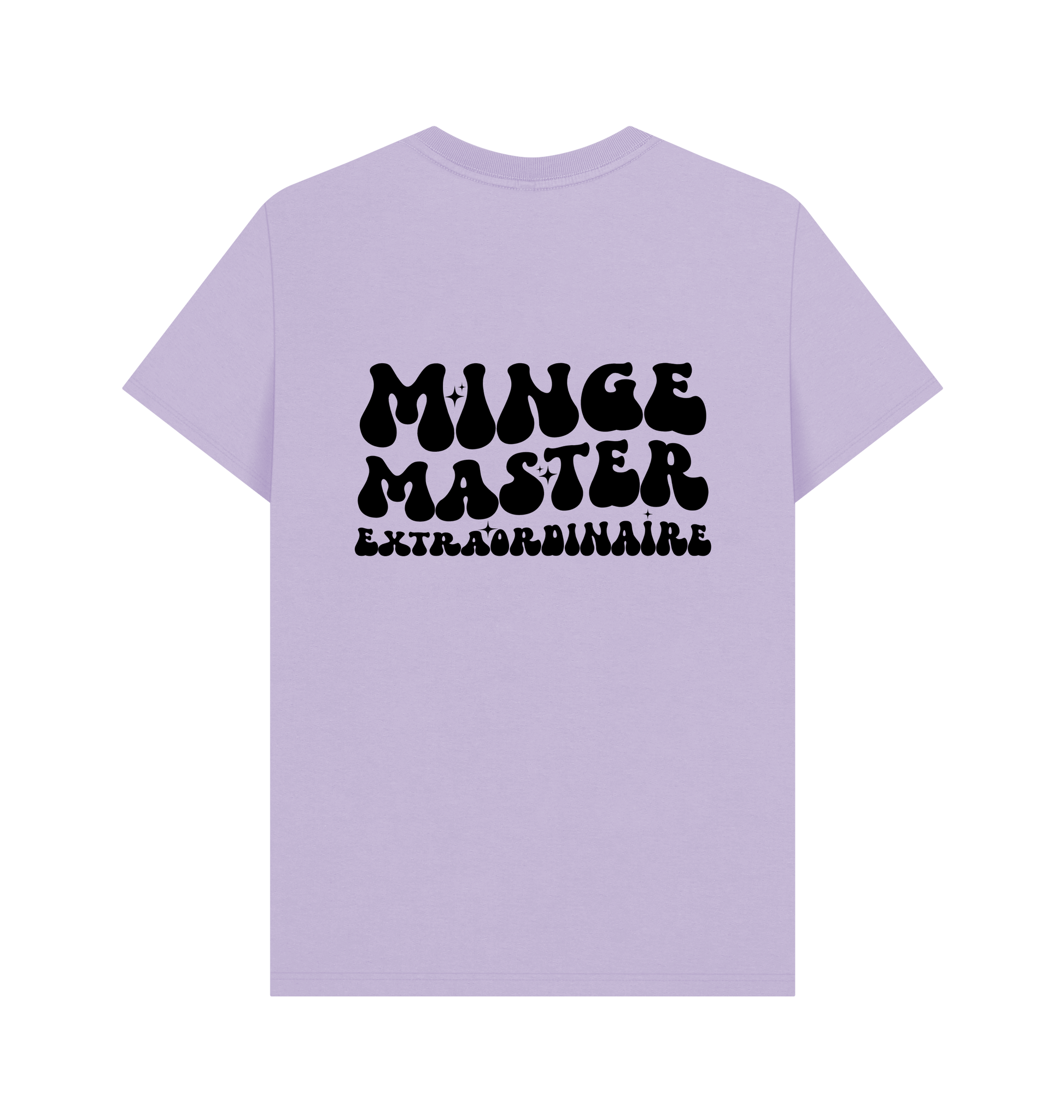 Lilac Printed T-shirt Back