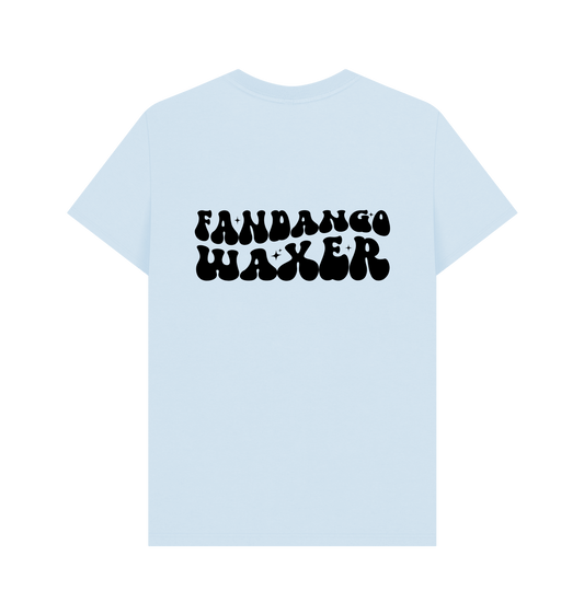 Sky Blue Printed T-shirt Back