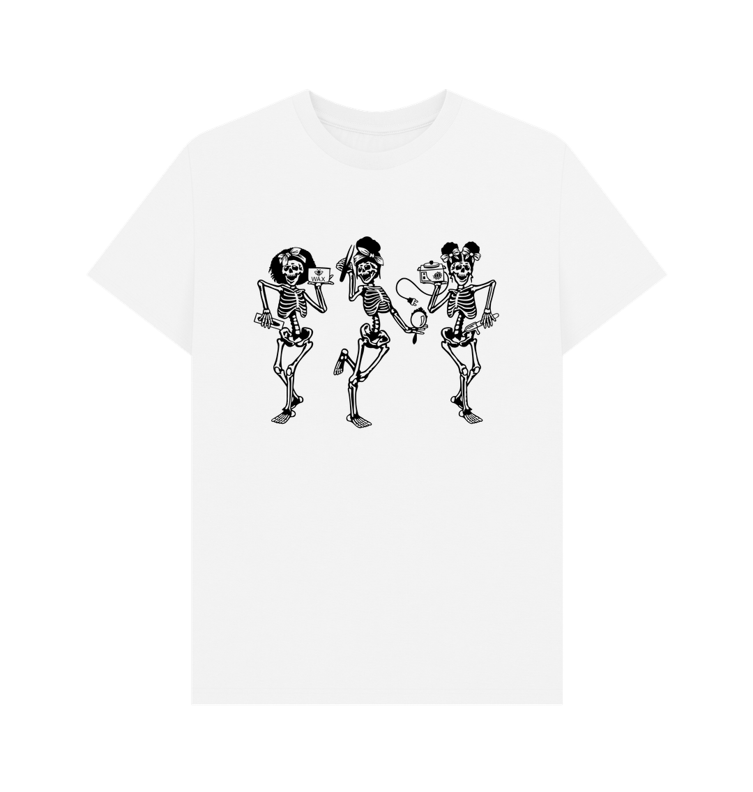 White Printed T-shirt Front