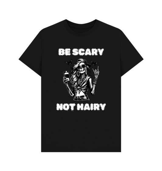 Black Printed T-shirt Front