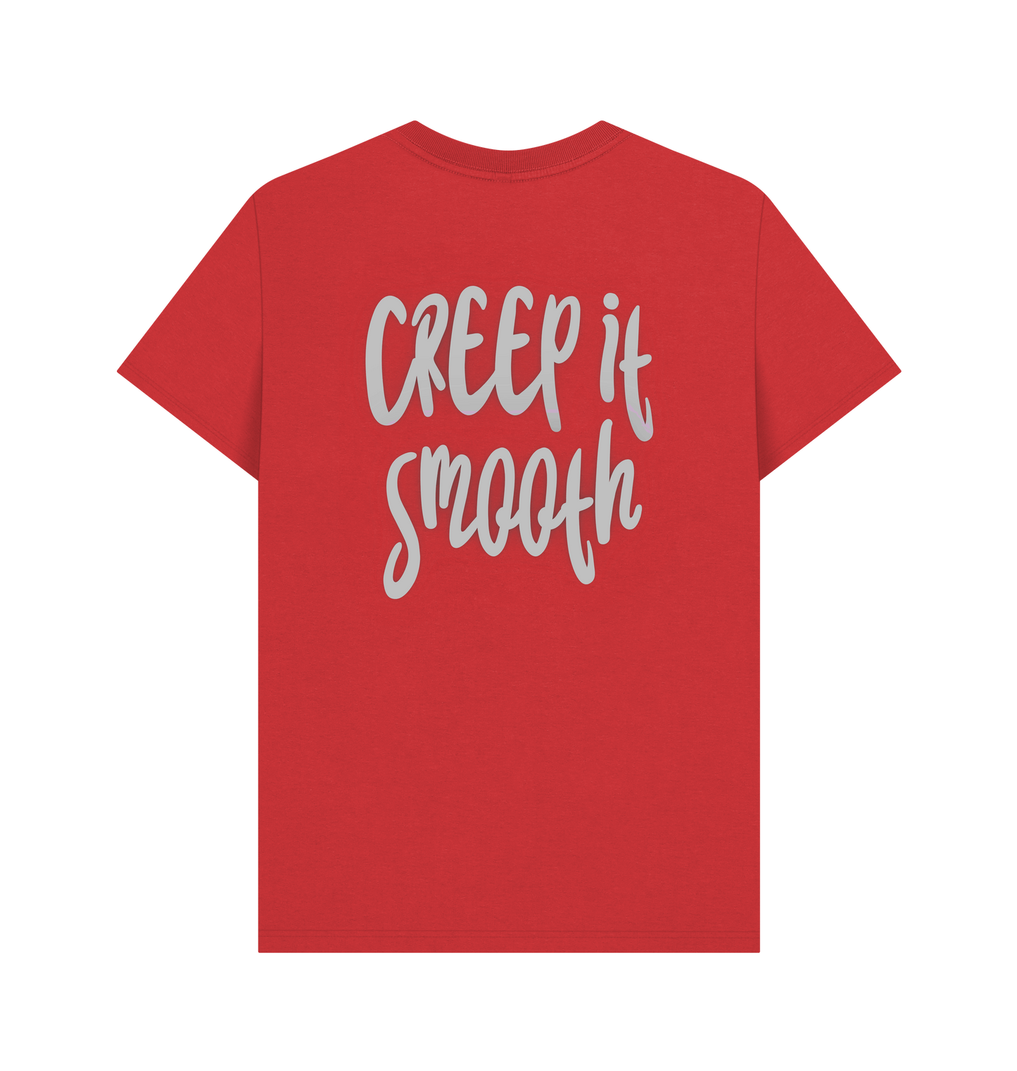 Red Printed T-shirt Back