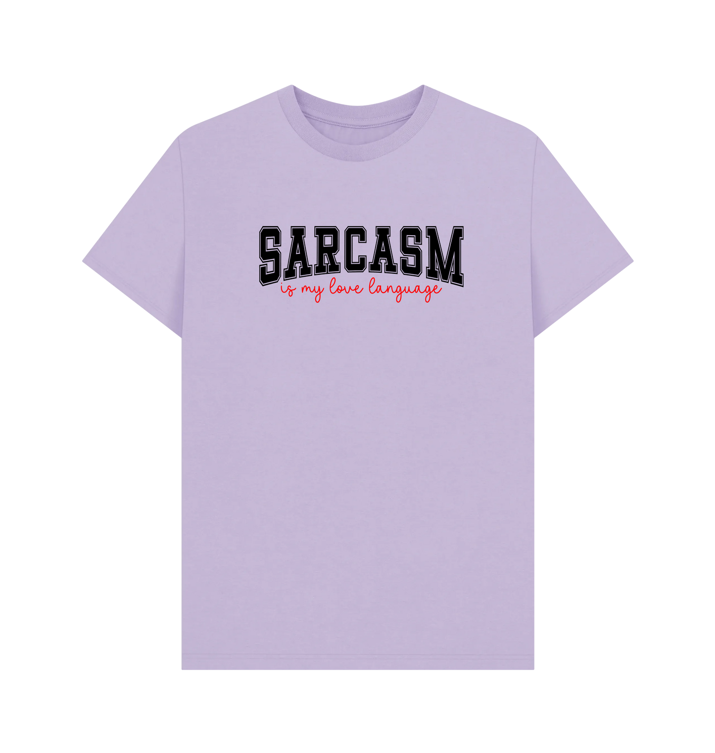 Lilac Printed T-shirt Front