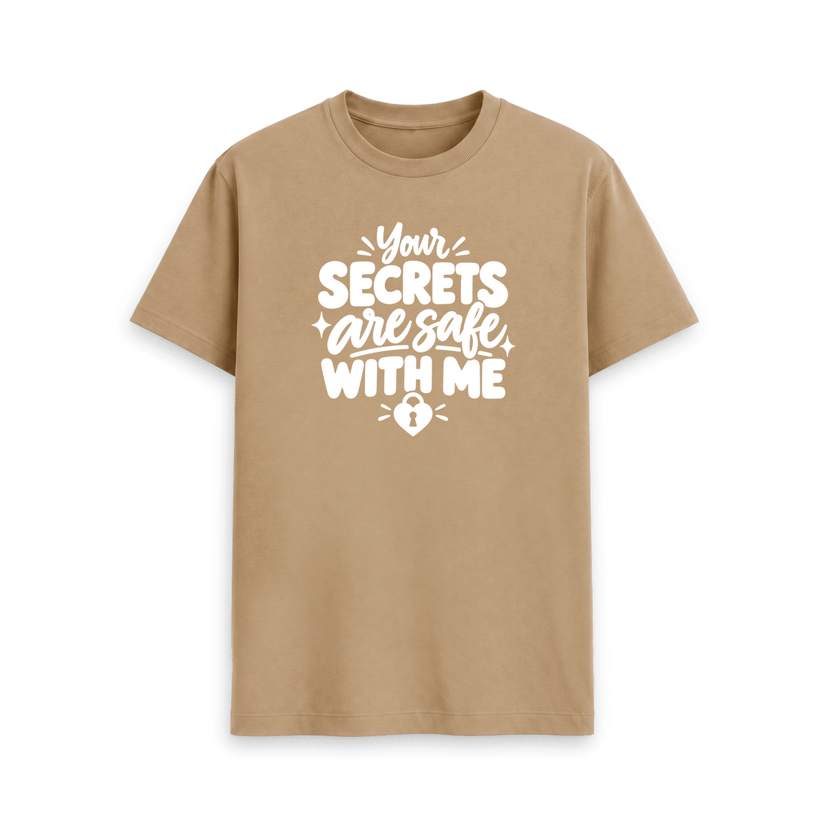 Sand Printed T-shirt Front
