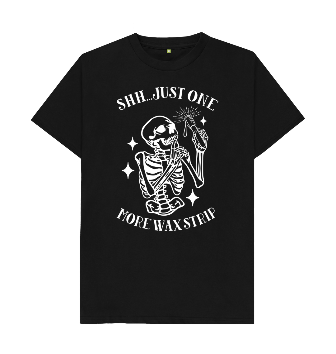 Black Printed T-shirt Front