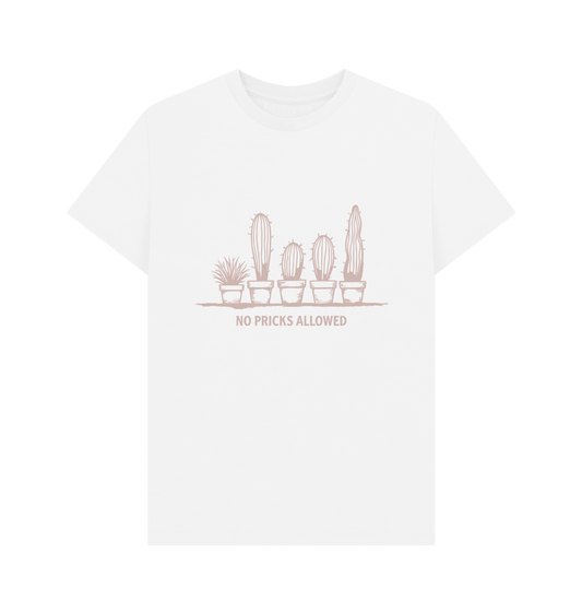 White Printed T-shirt Front