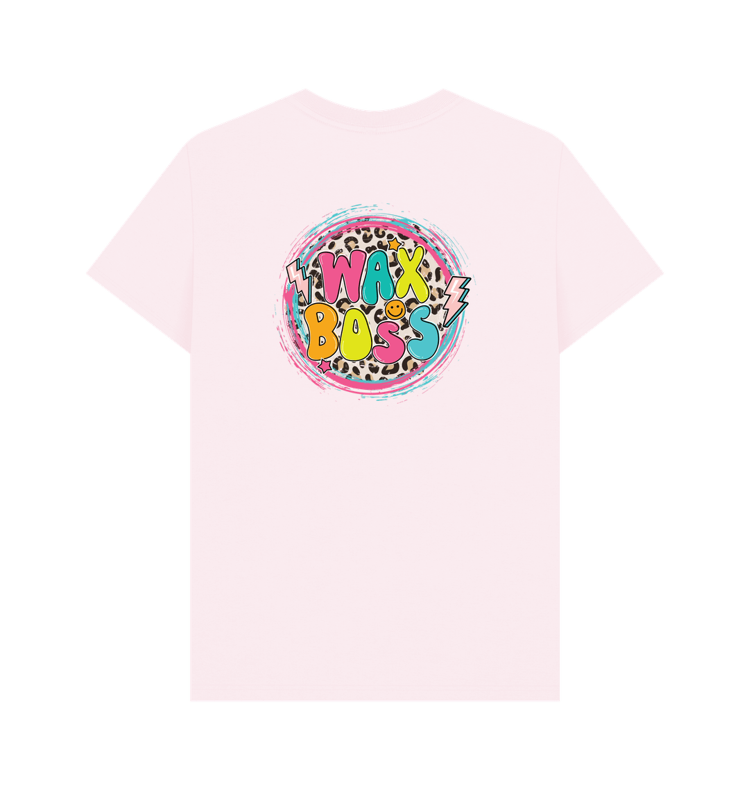 Pink Printed T-shirt Back