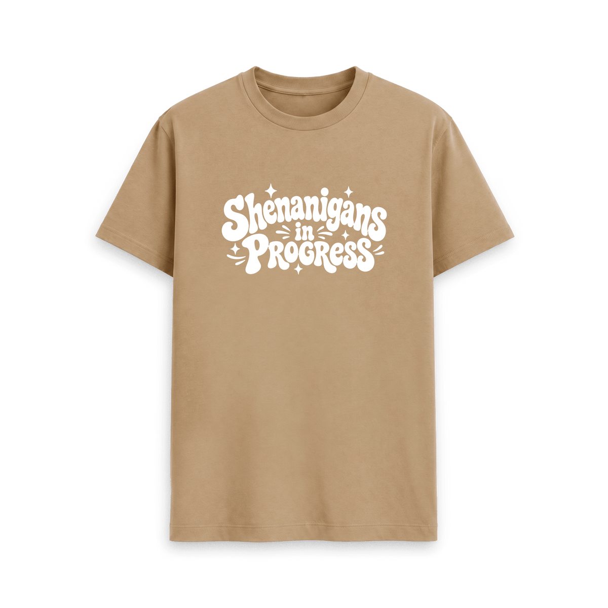 Sand Printed T-shirt Front