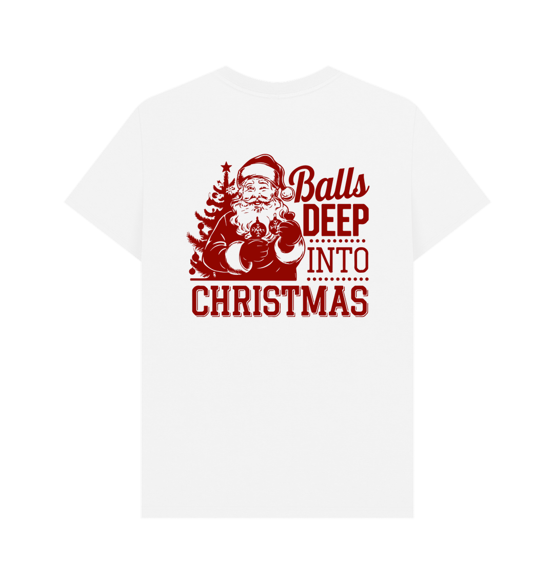 White Printed T-shirt Back
