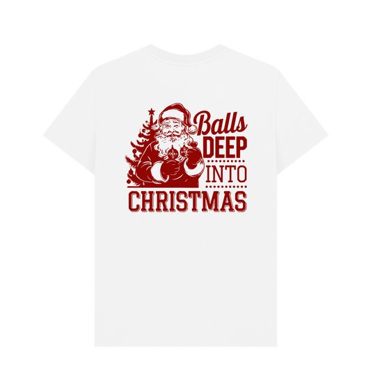 White Printed T-shirt Back