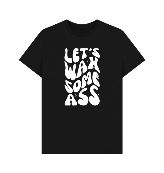 Black Printed T-shirt Front