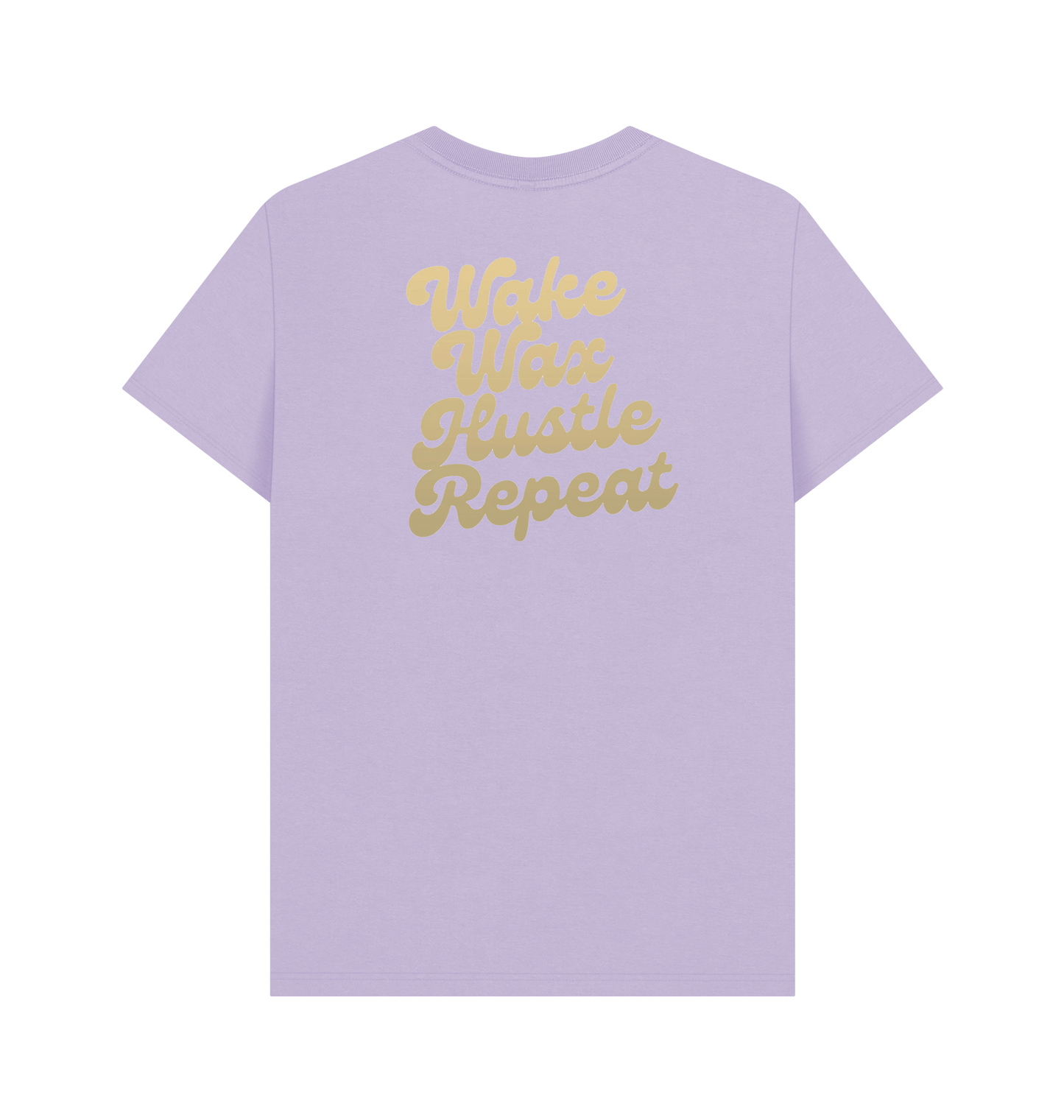 Lilac Printed T-shirt Back
