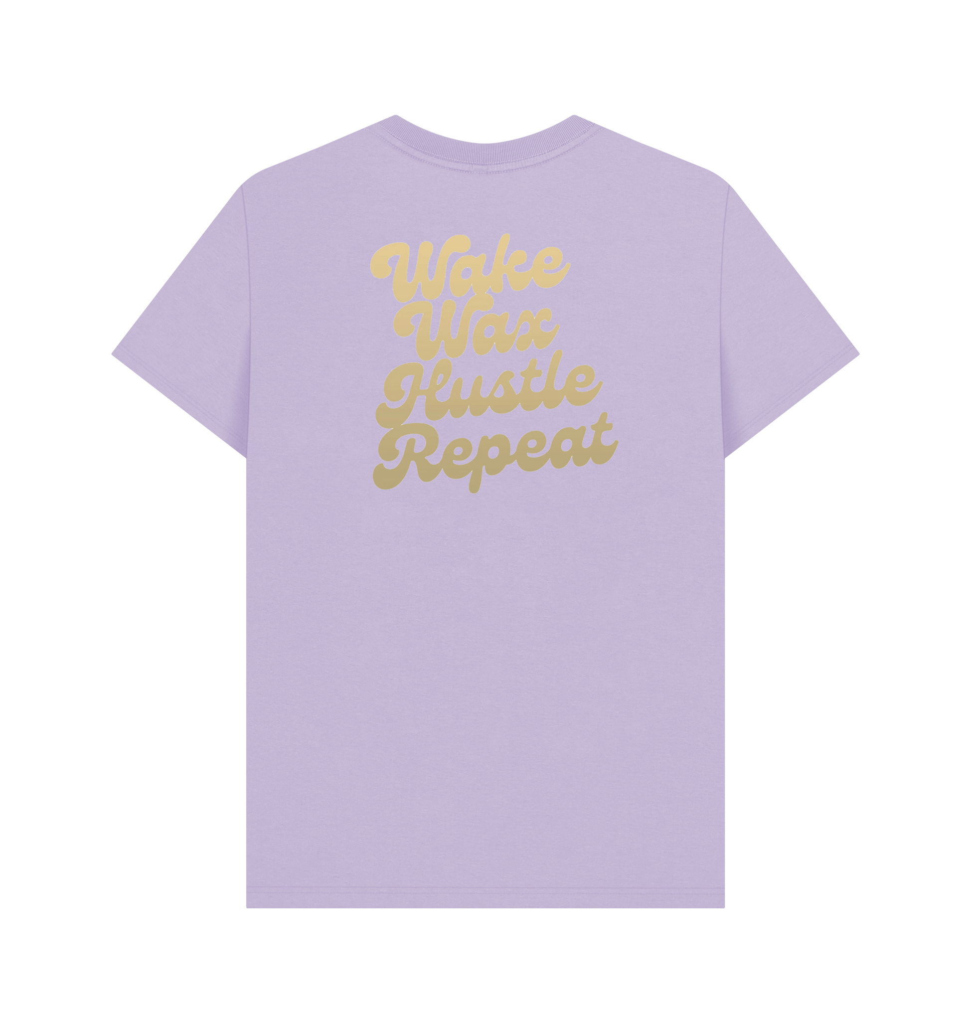 Lilac Printed T-shirt Back