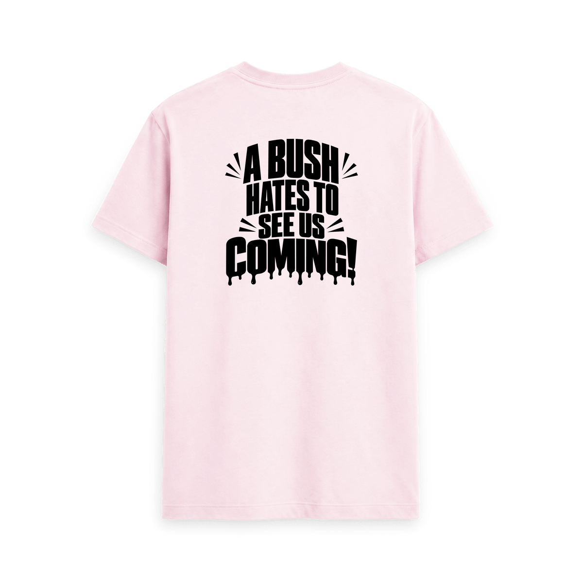 Pink Printed T-shirt Back