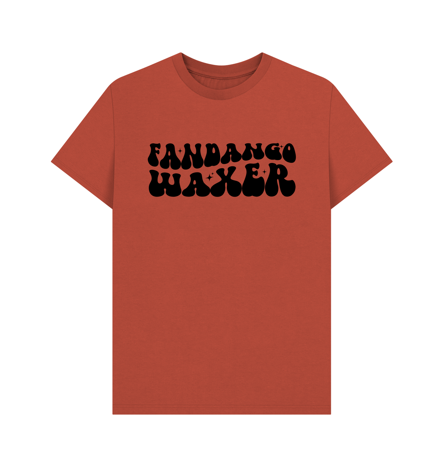 Rust Printed T-shirt Front