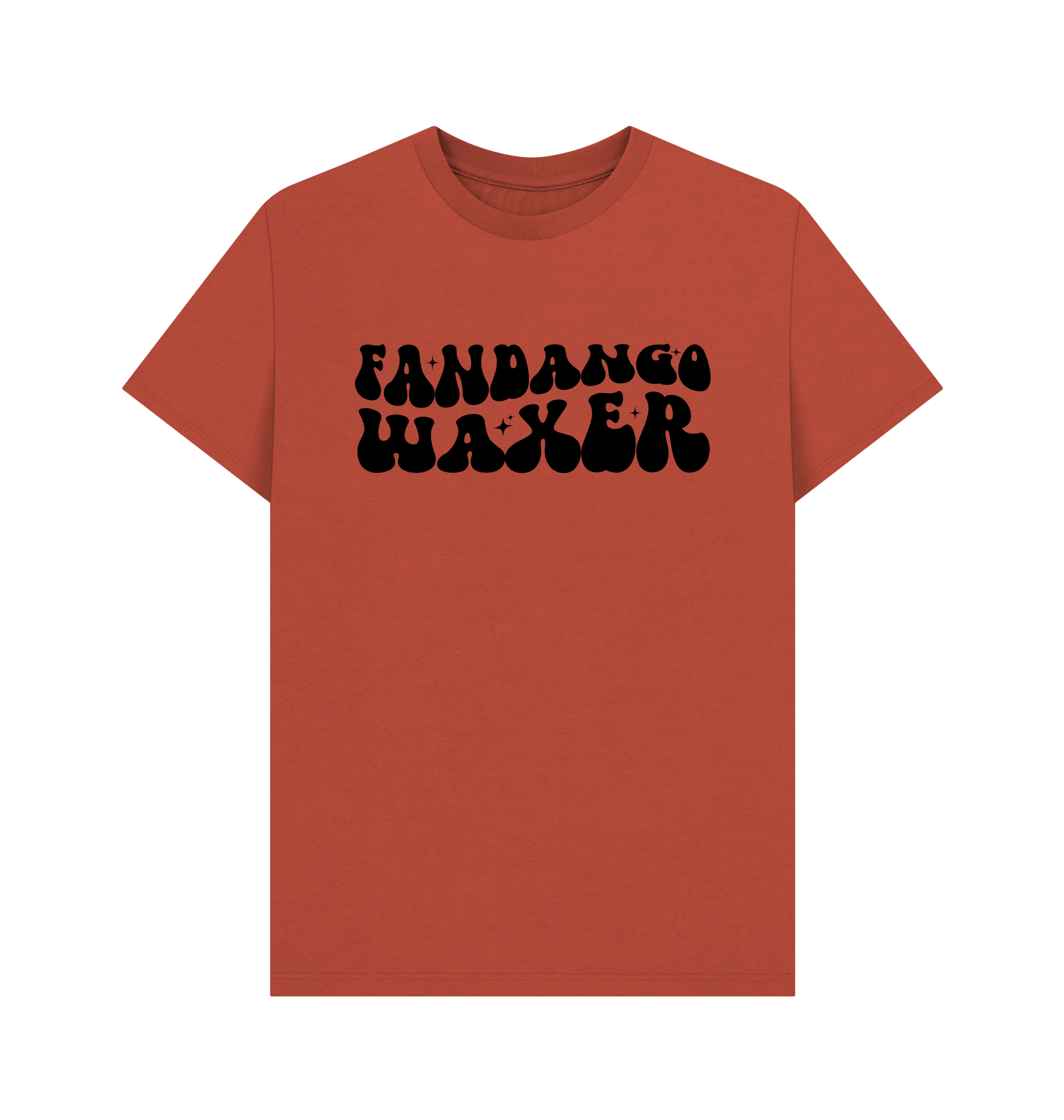 Rust Printed T-shirt Front