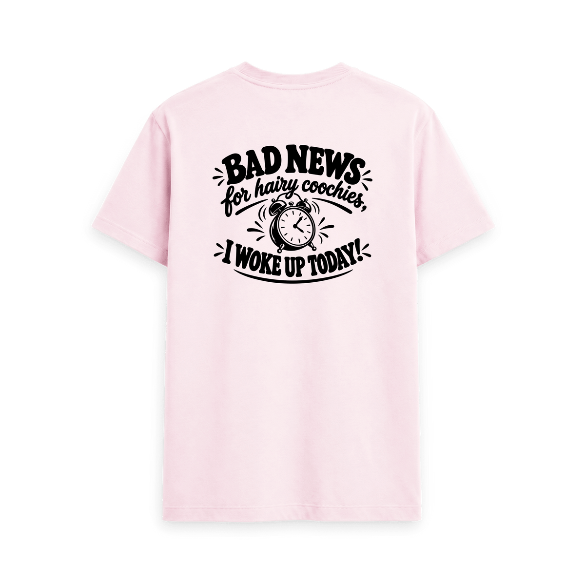 Pink Printed T-shirt Back