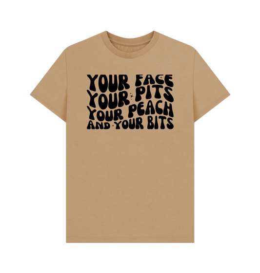 Sand Printed T-shirt Front