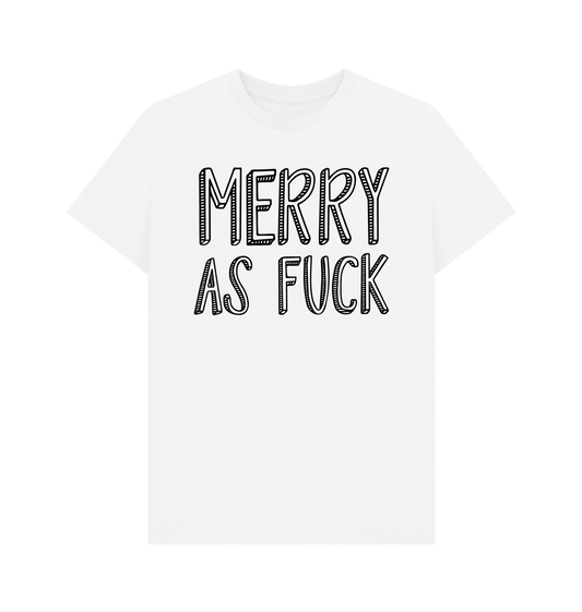 White Printed T-shirt Front