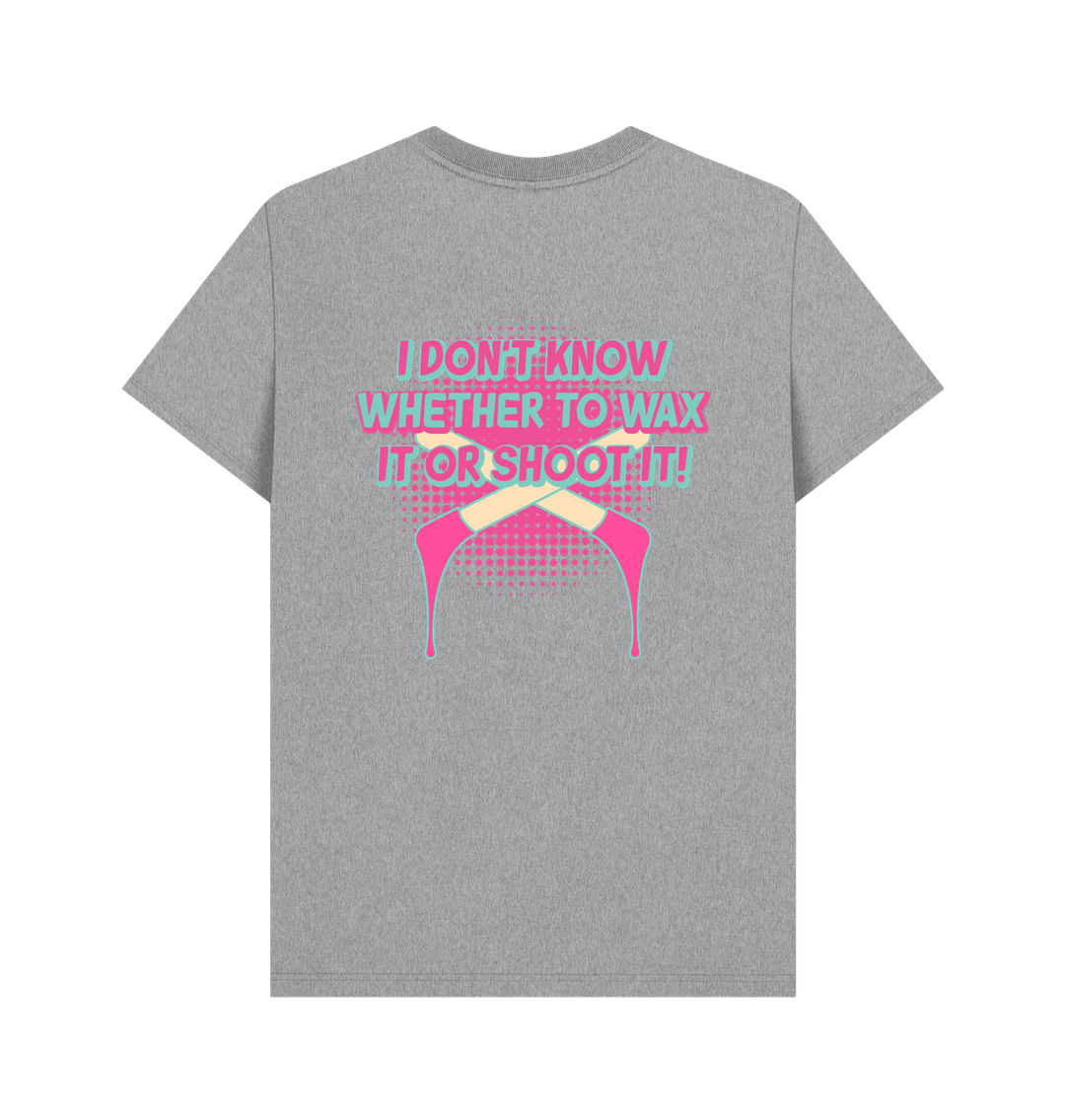 Athletic Grey Printed T-shirt Back