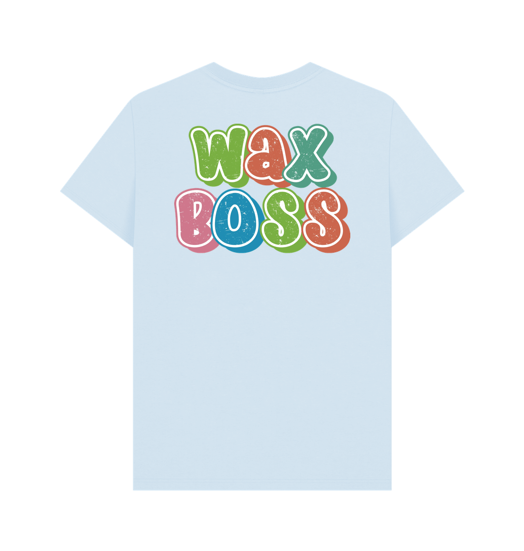 Sky Blue Printed T-shirt Back