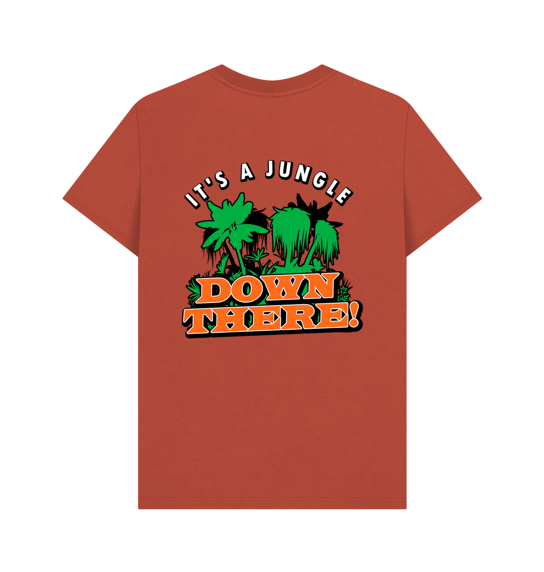 Rust Printed T-shirt Back