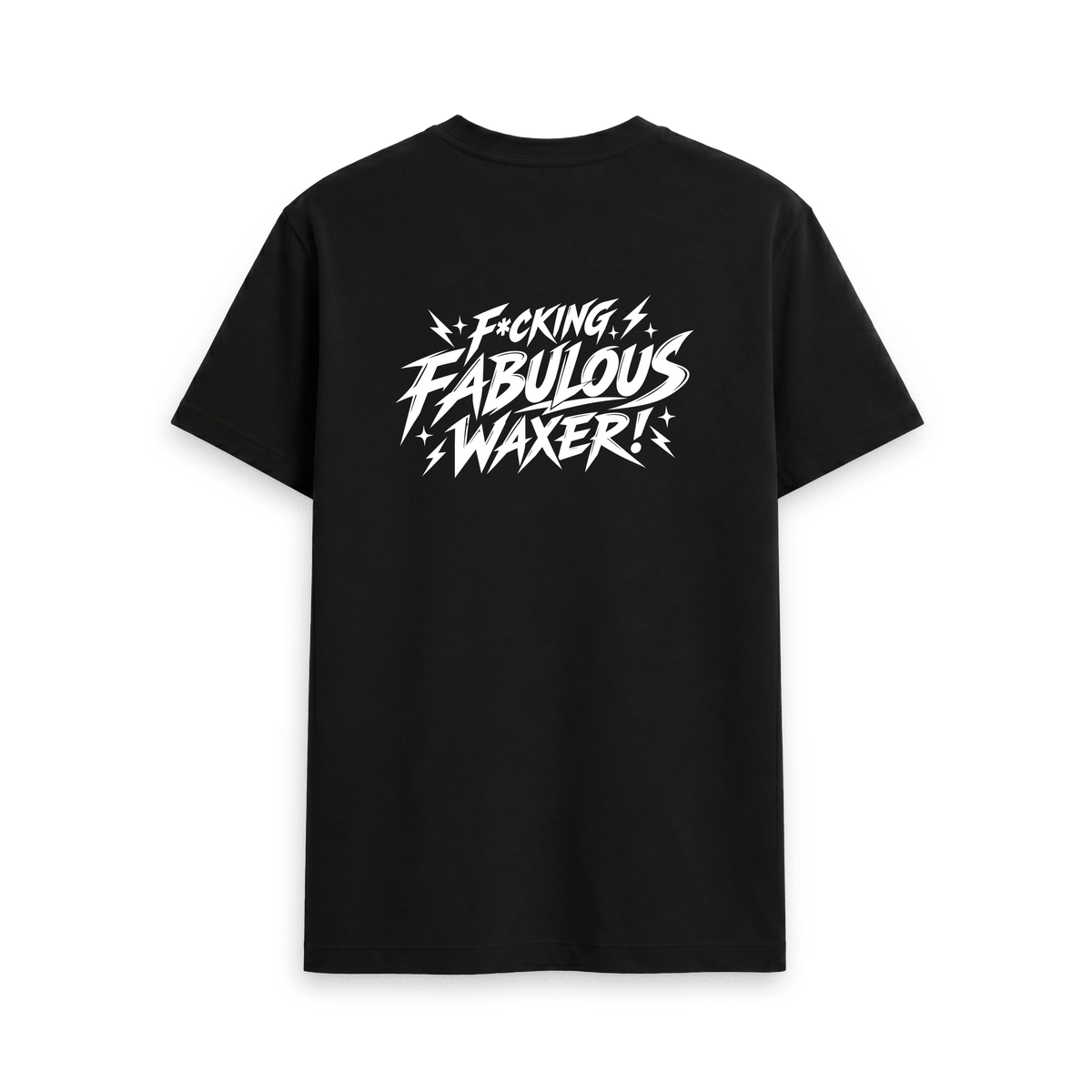 Black Printed T-shirt Back