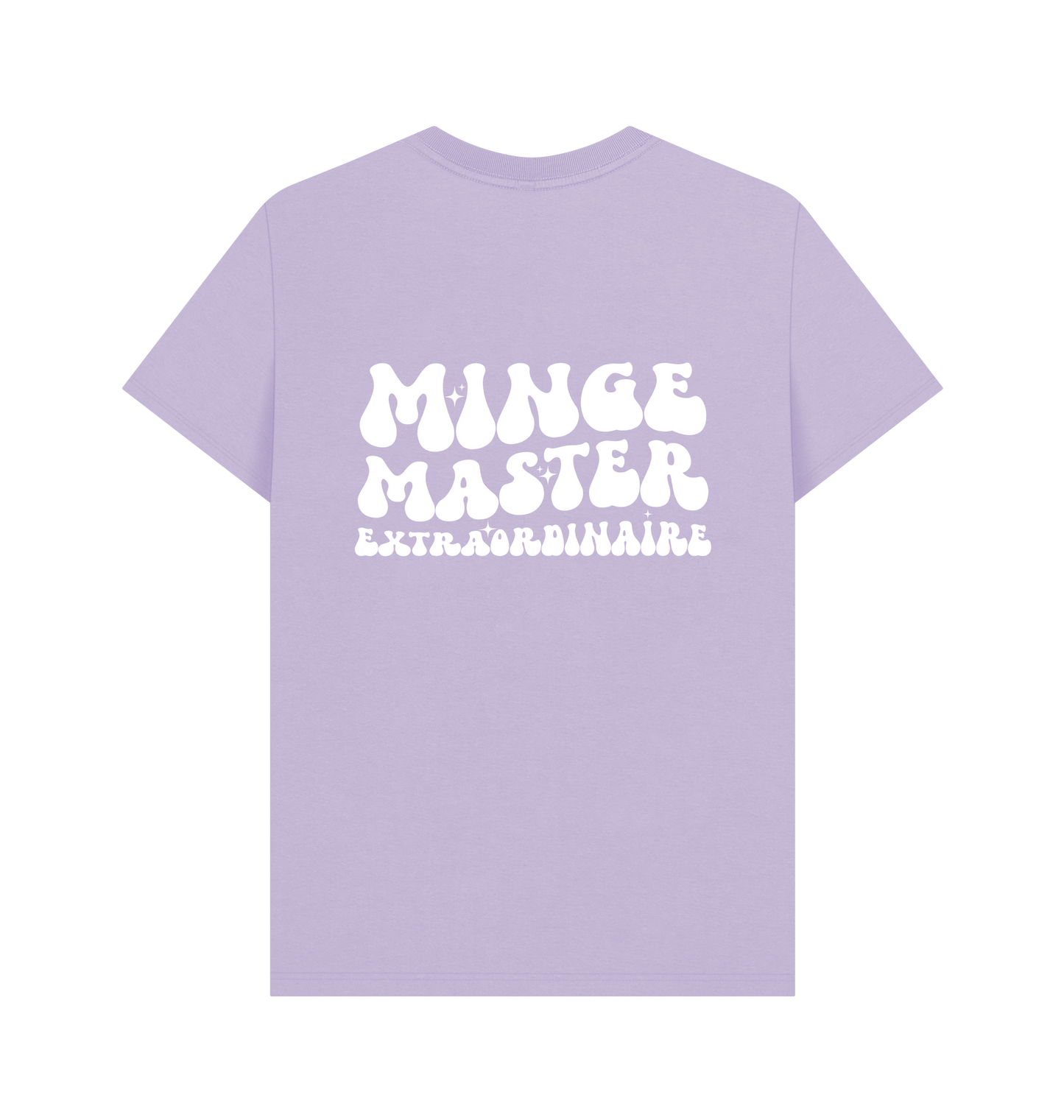 Lilac Printed T-shirt Back