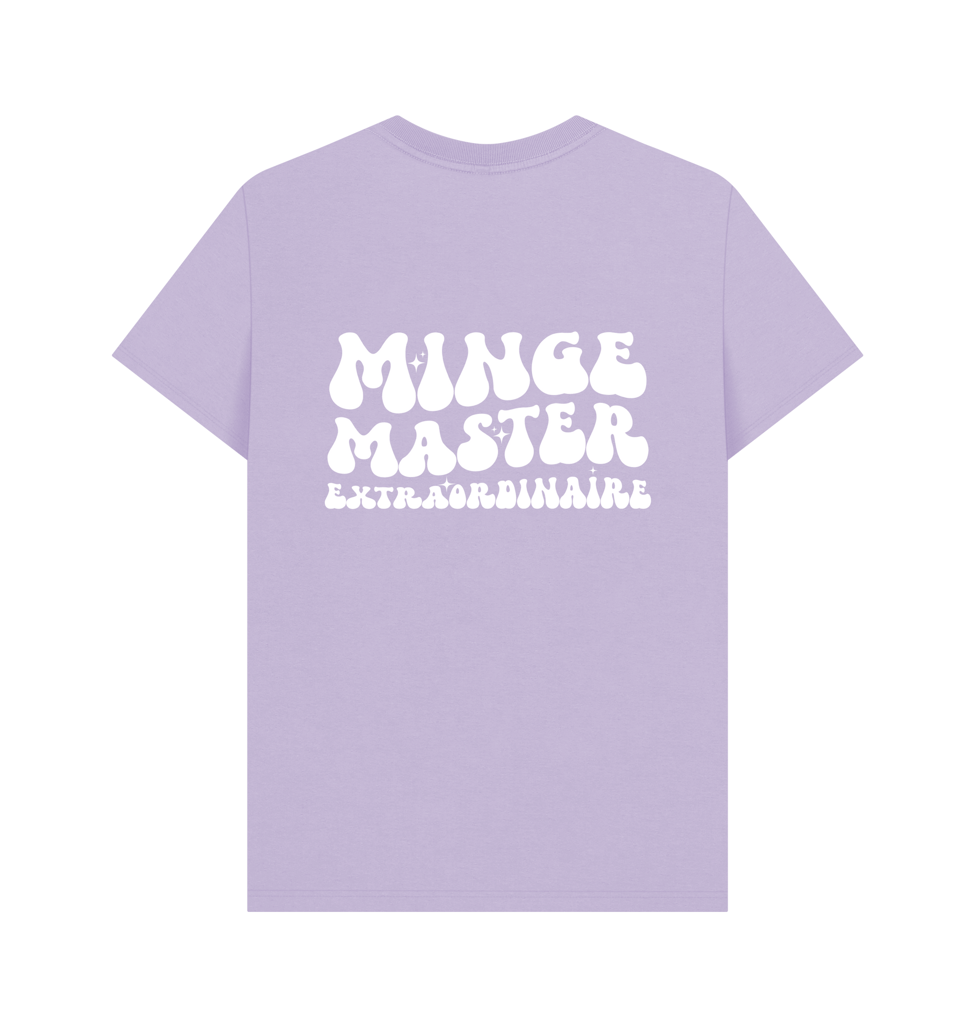 Lilac Printed T-shirt Back