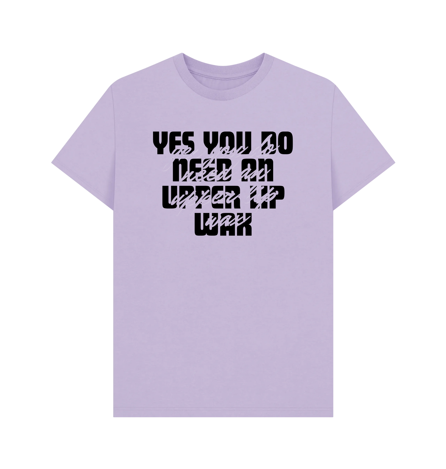 Lilac Printed T-shirt Front