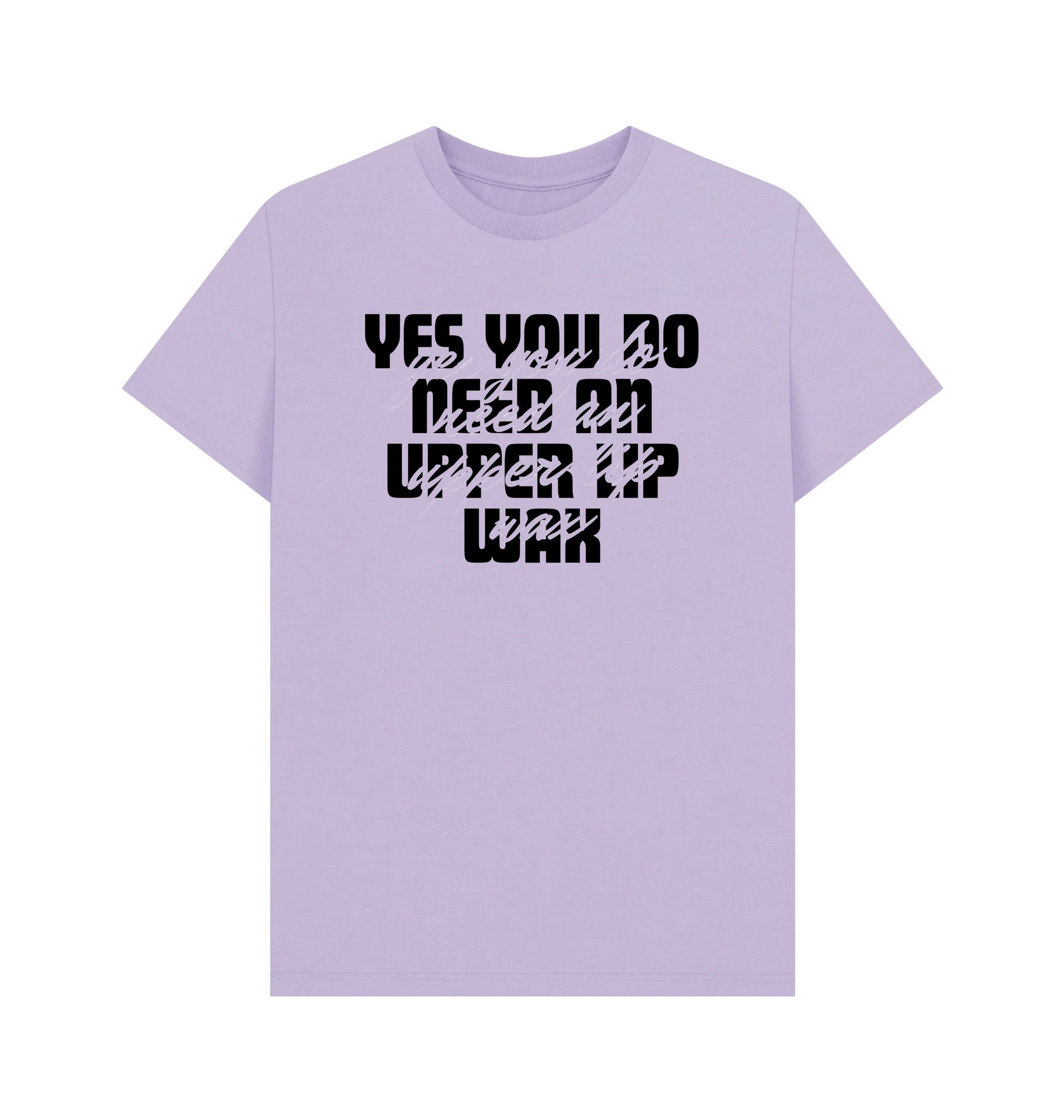 Lilac Printed T-shirt Front