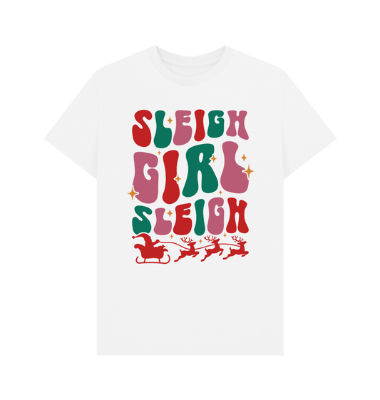 White Printed T-shirt Front
