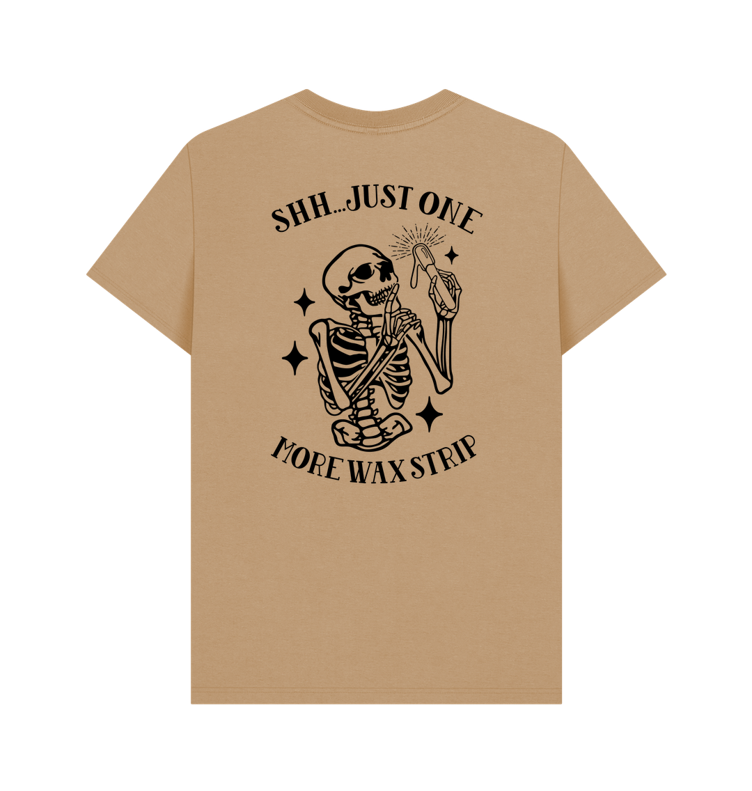 Sand BACK DESIGN - JUST ONE MORE STRIP black
