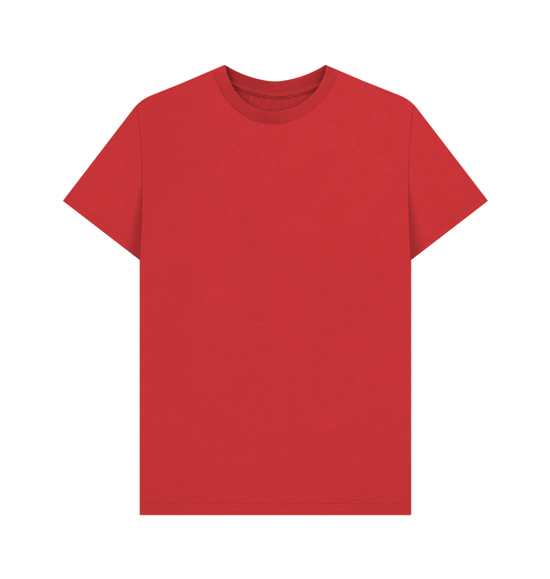 Red Printed T-shirt Front