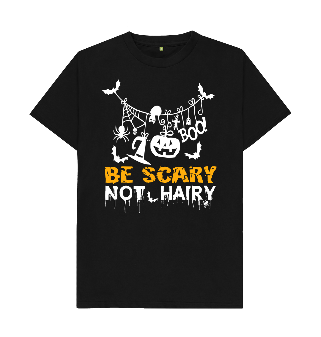 Black Printed T-shirt Front