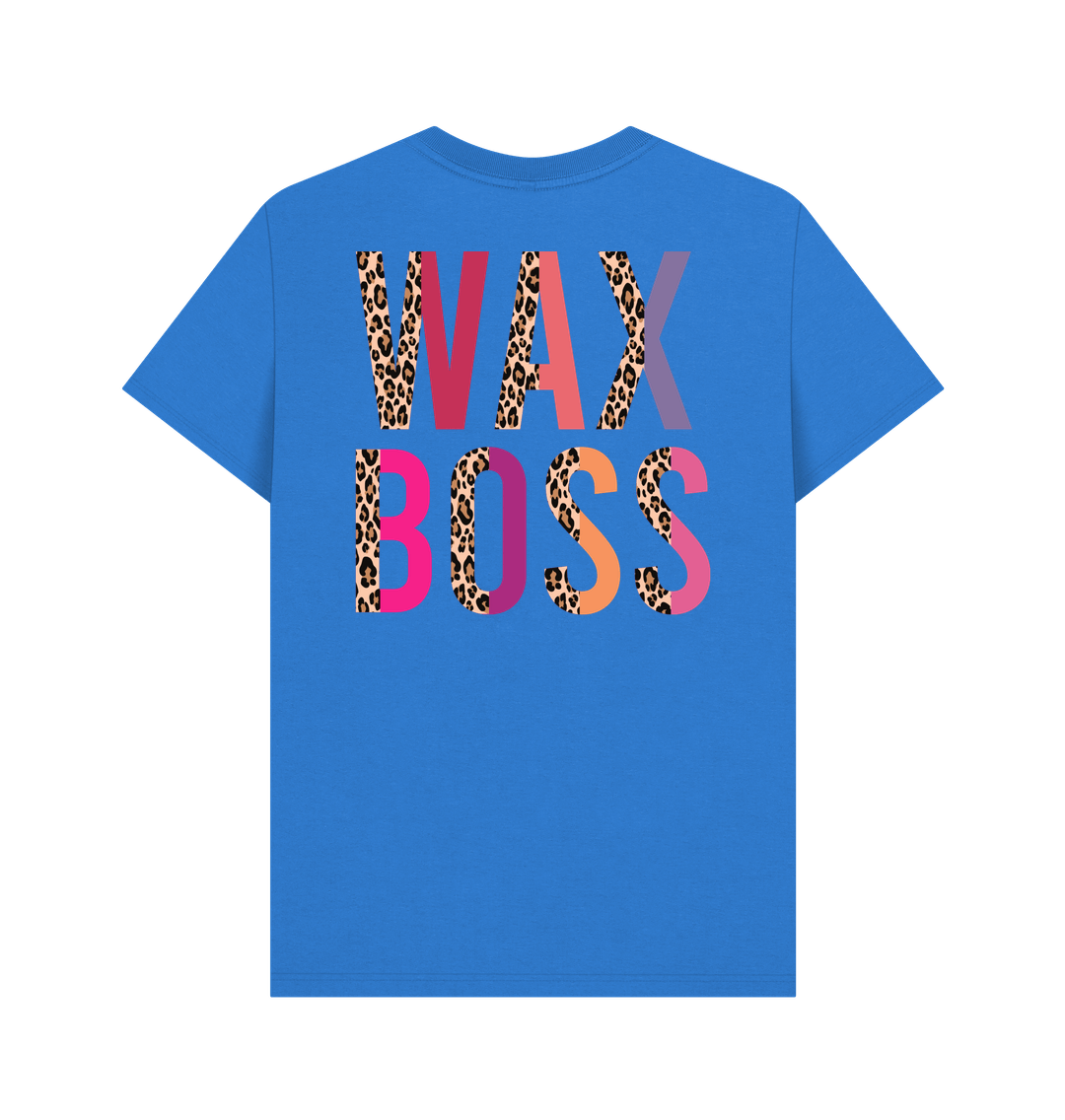 Bright Blue Printed T-shirt Back