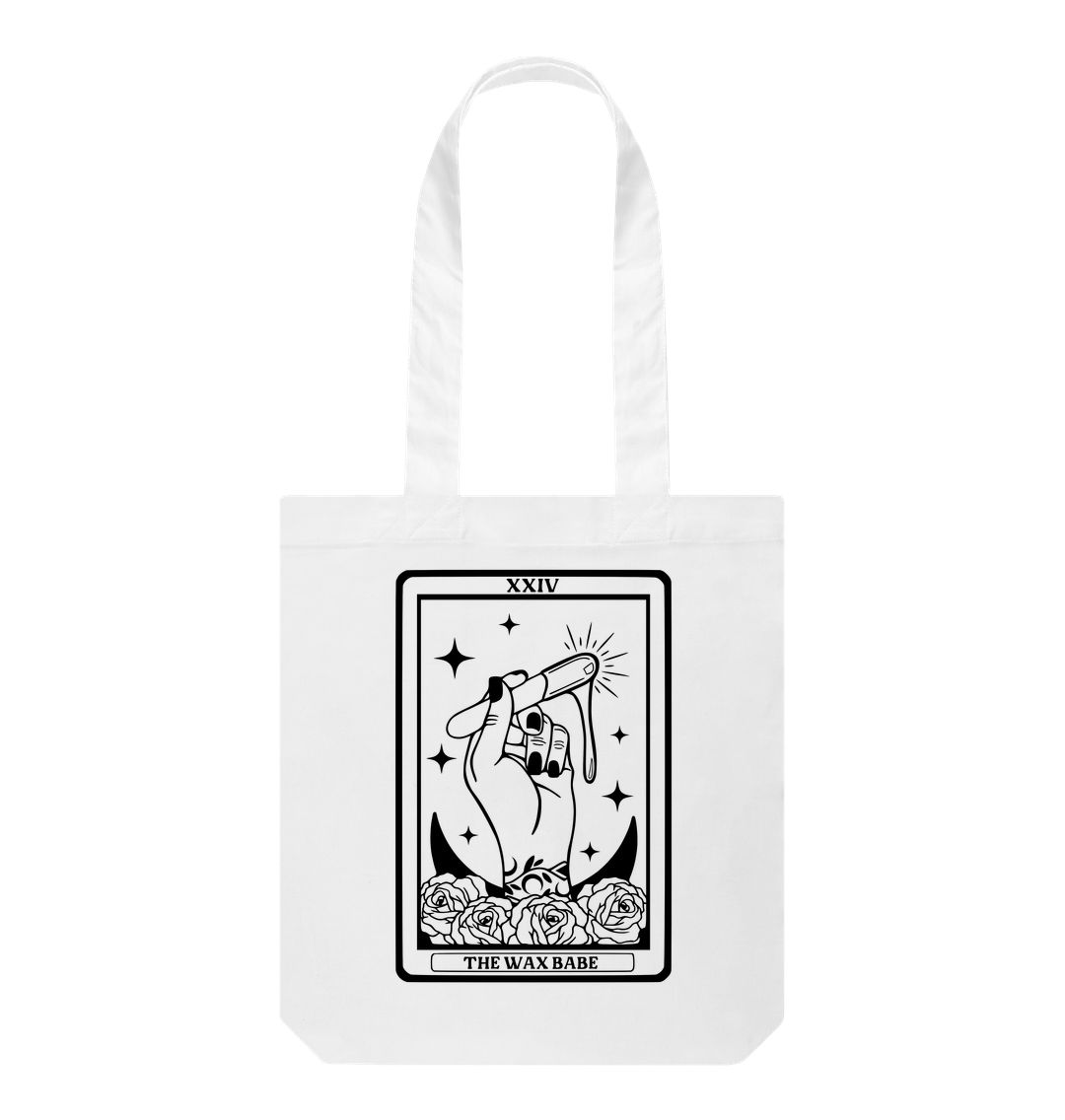 White THE WAX BABE TAROT BAG